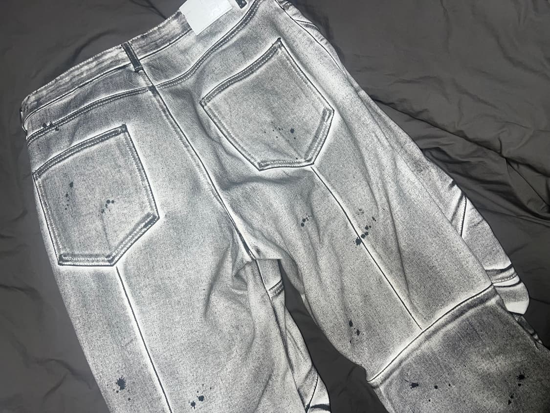 Dnsr 더티 바이커 코팅 데님 팬츠 디앤에스알 상품이미지4