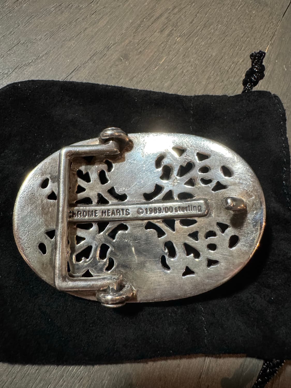 크롬하츠 오발 버클 1.5인치 (교) 상품이미지3