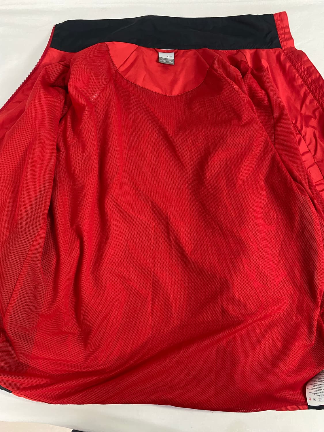 나이키 올드스쿨 레드 윈드브레이커 자켓 L <665> 상품이미지5