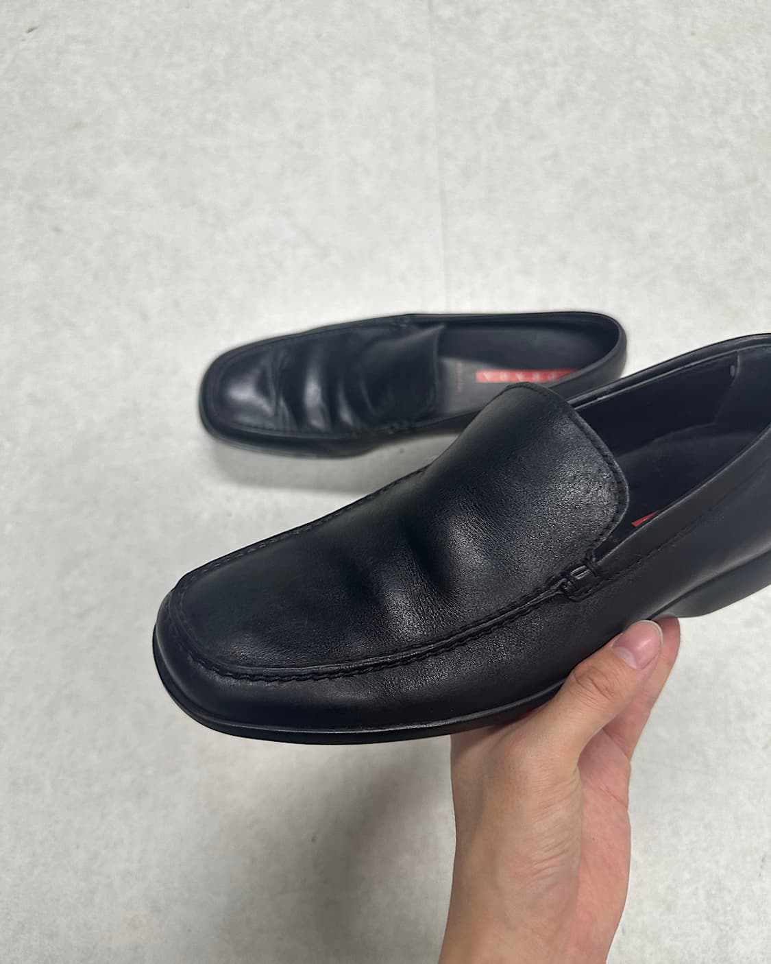 프라다 스포츠 레더 로퍼 상품이미지2