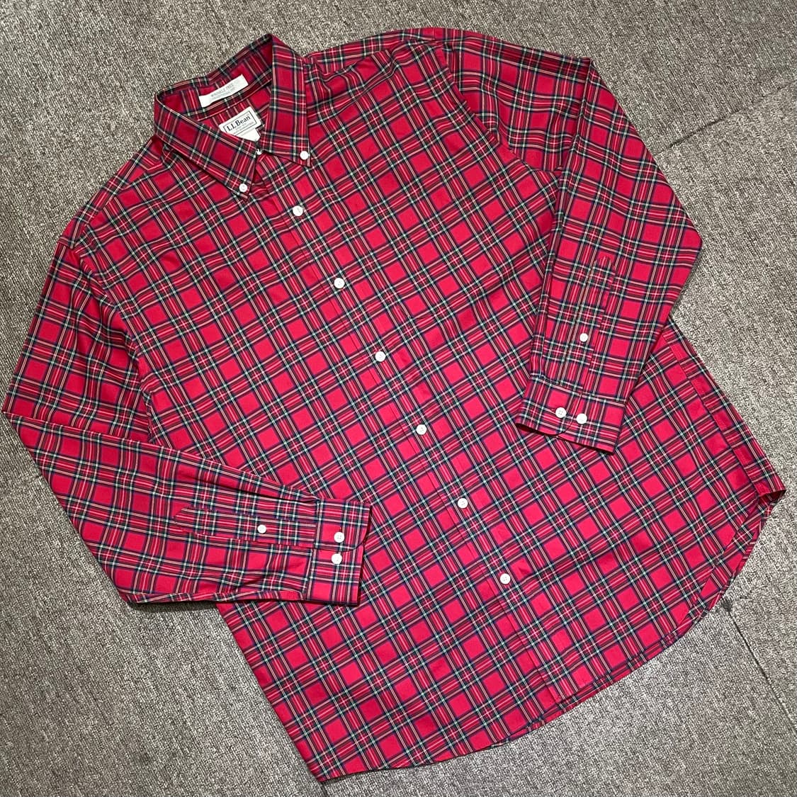 (L) L.L.Bean 엘엘빈 체크 셔츠 상품이미지1