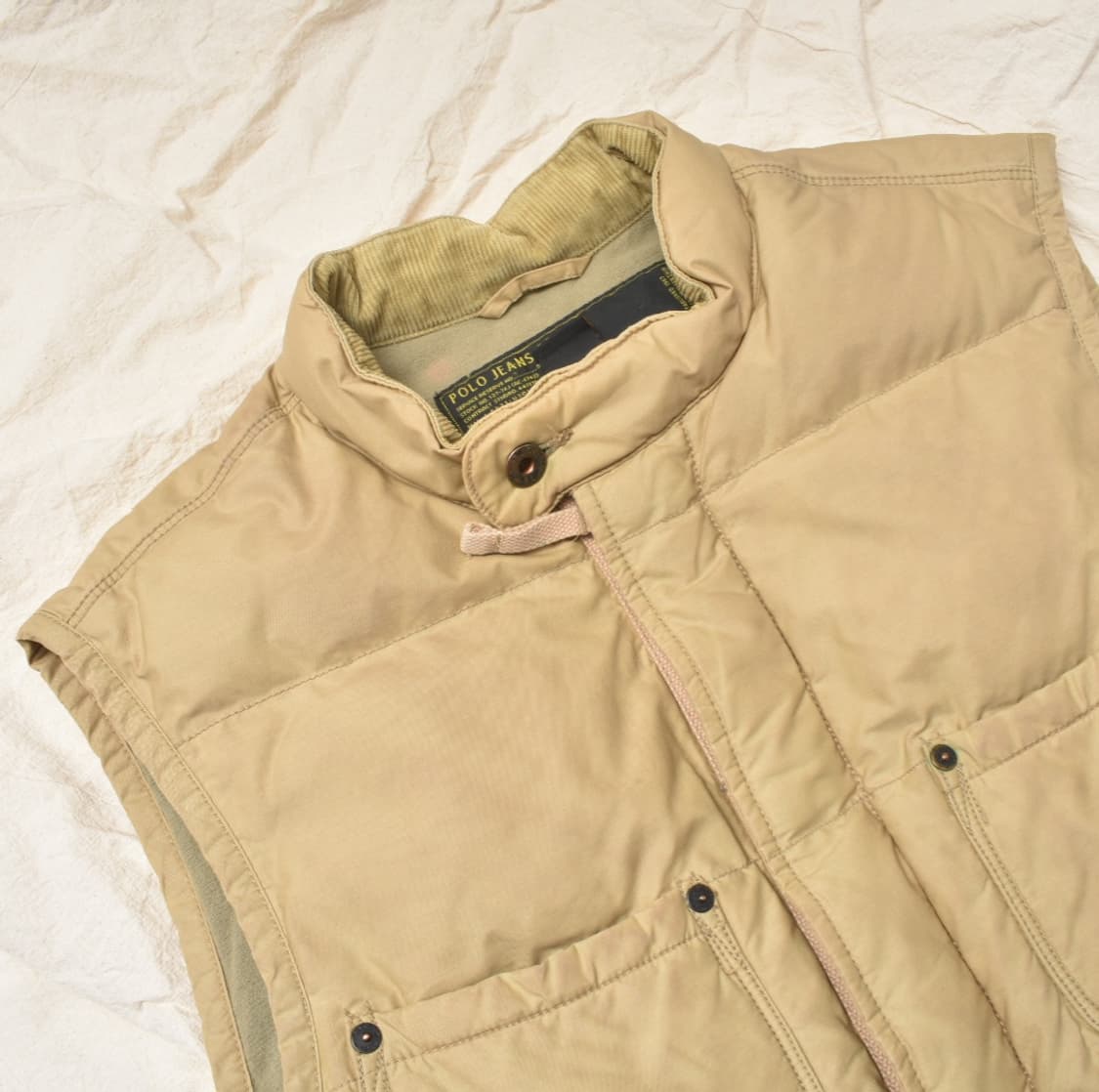 폴로진스코 덕다운  오리털 패딩 조끼 베스트 L 상품이미지4