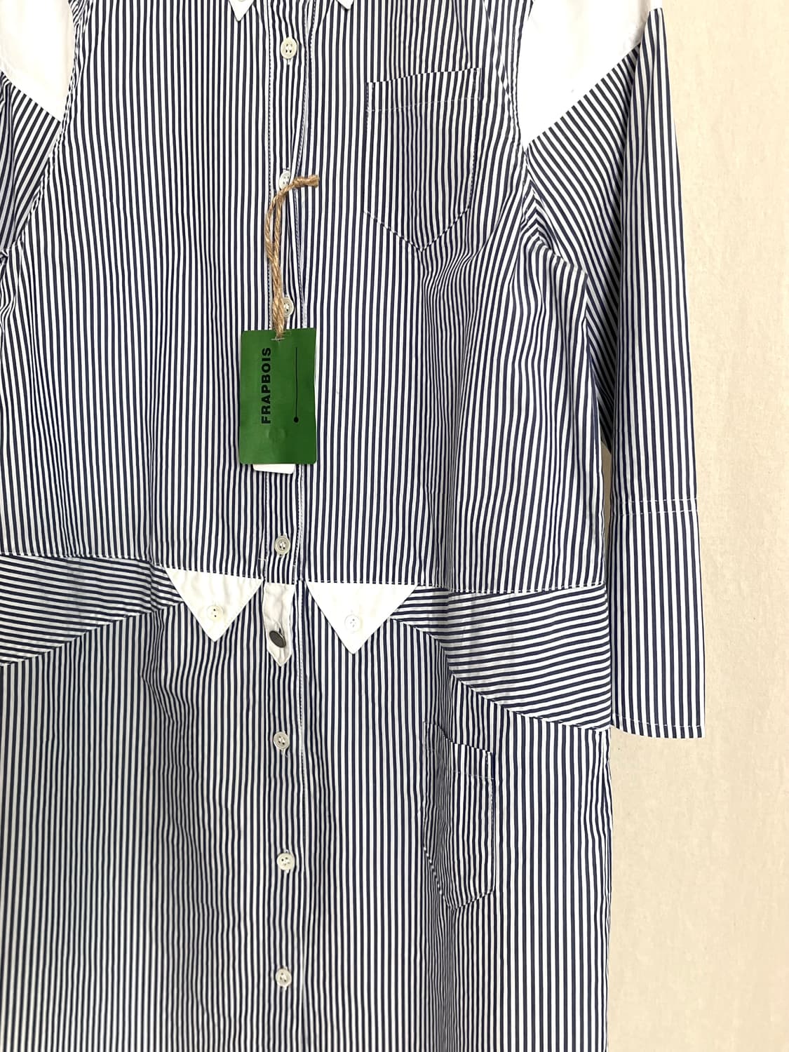 Frapbois (후라보아) Stripe Shirt Dress 상품이미지3