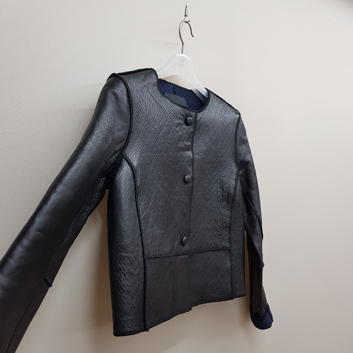 마쥬 Maje 비비안 본디드 가죽 자켓 36사이즈 상품이미지3
