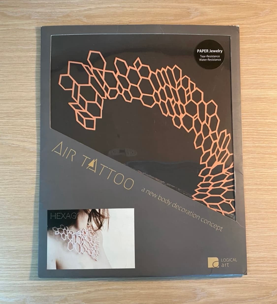 에어 타투(Air Tattoo) 페이퍼 주얼리 아트 네크리스 미개봉 상품이미지3