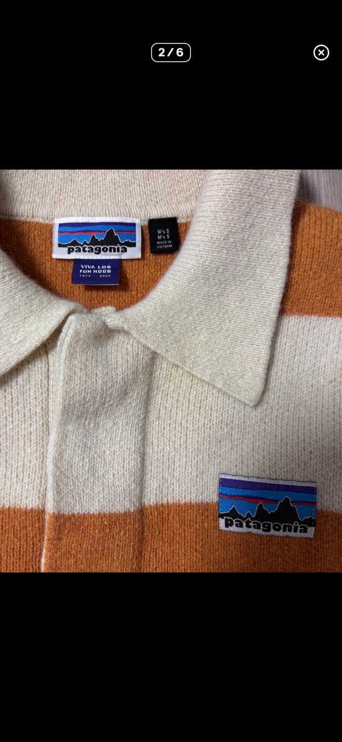 [S] 파타고니아 울 럭비 니트 50주년 상품이미지4