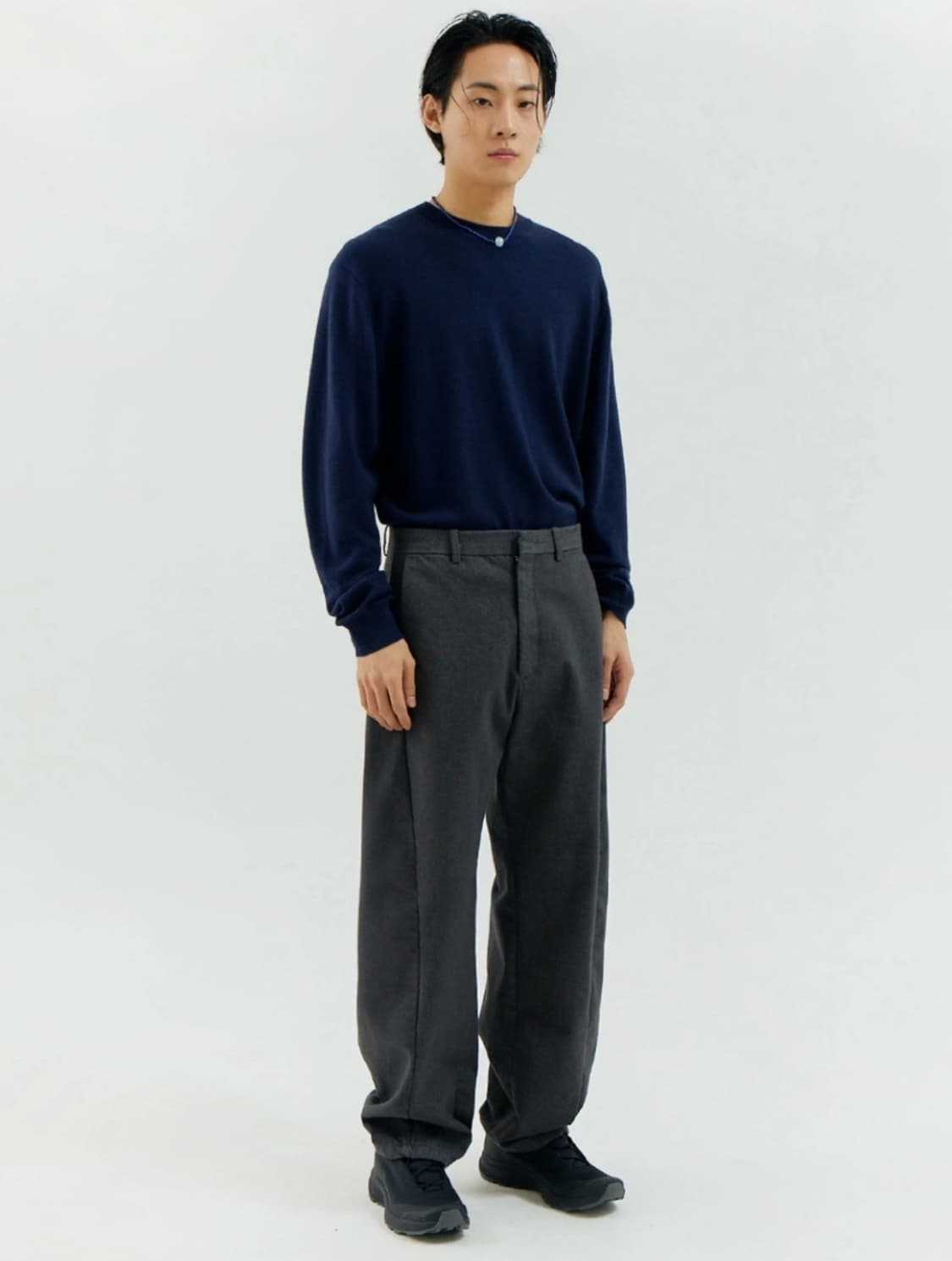 인템포무드 커브드 데님 팬츠 상품이미지4