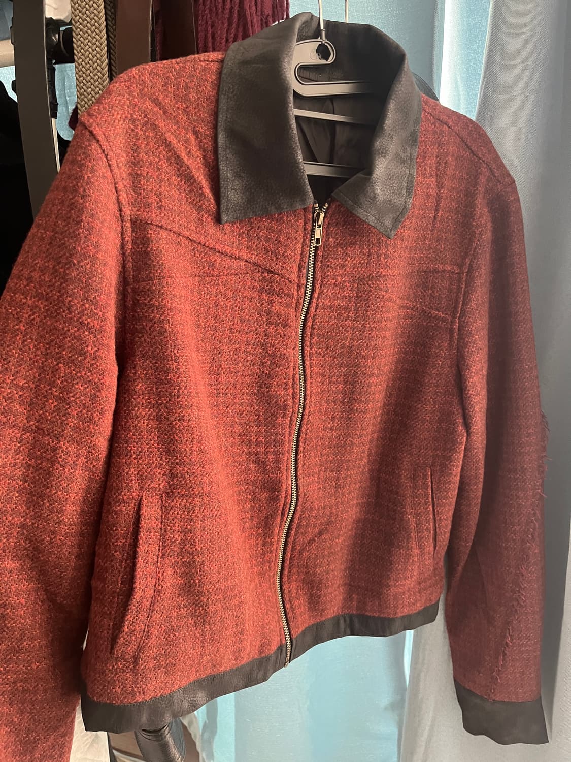 비엑세스 울 자켓 상품이미지1