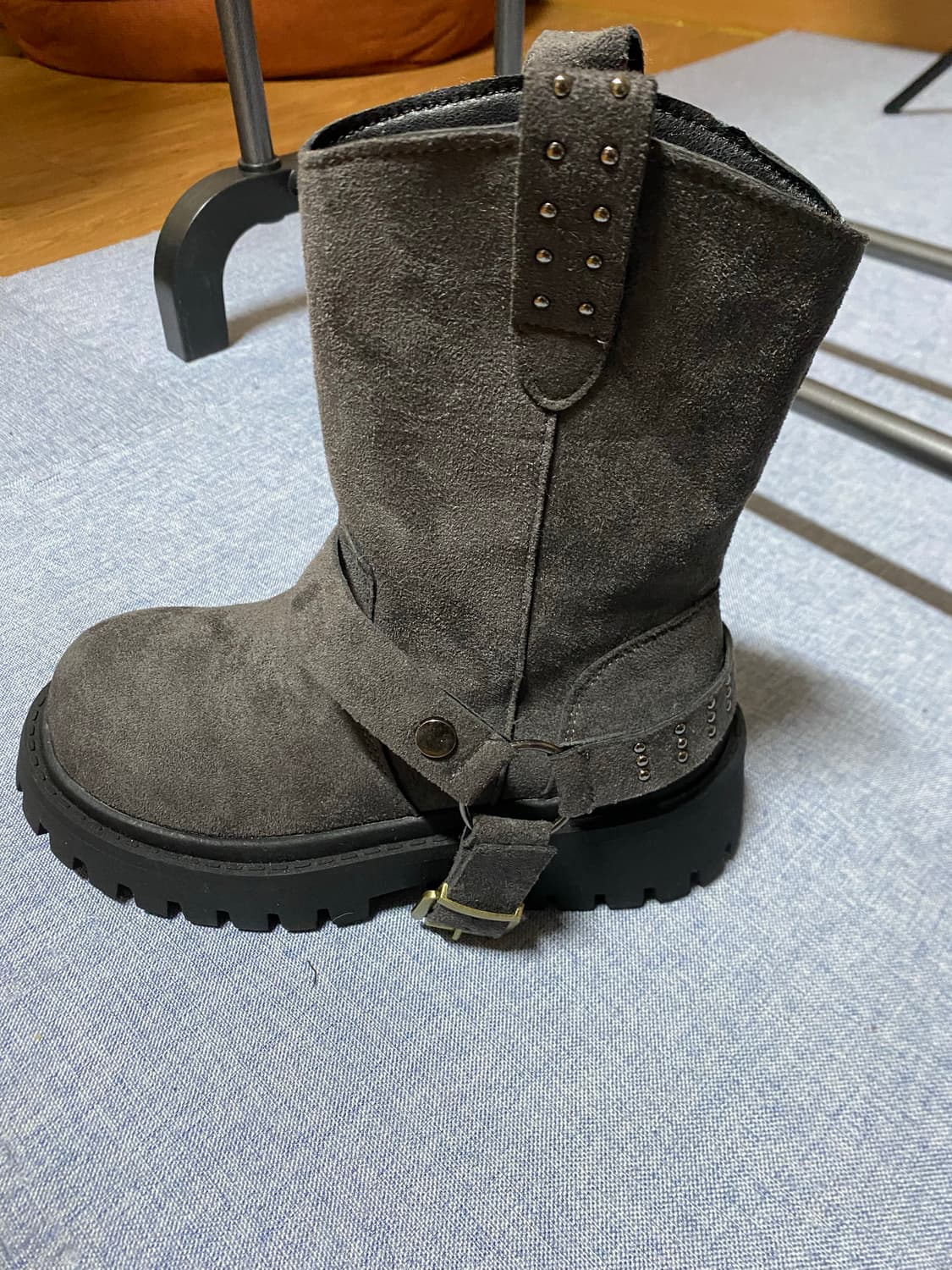 디자이너 퍼부츠 상품이미지5