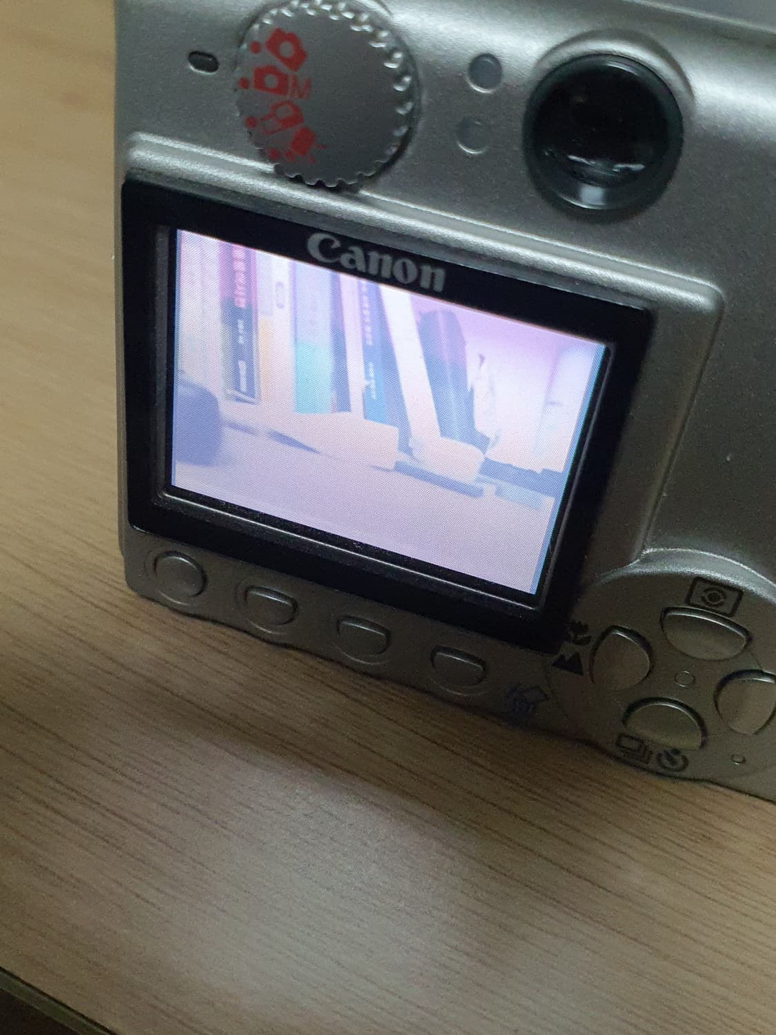 캐논 익서스 500 디지털카메라 디카 액정수리필요 상품이미지8