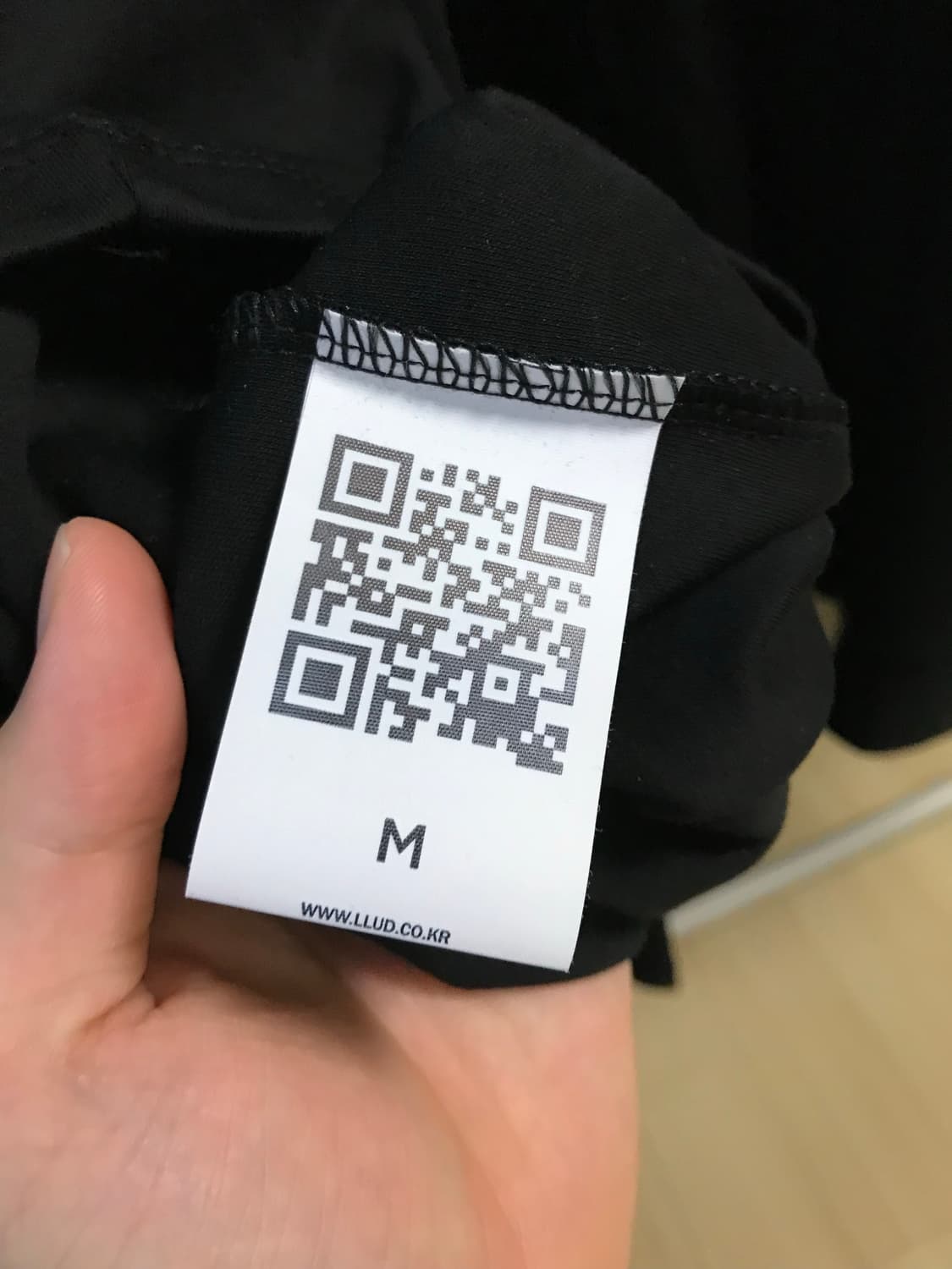 llud 러드 에센셜 긴팔티 블랙 상품이미지2