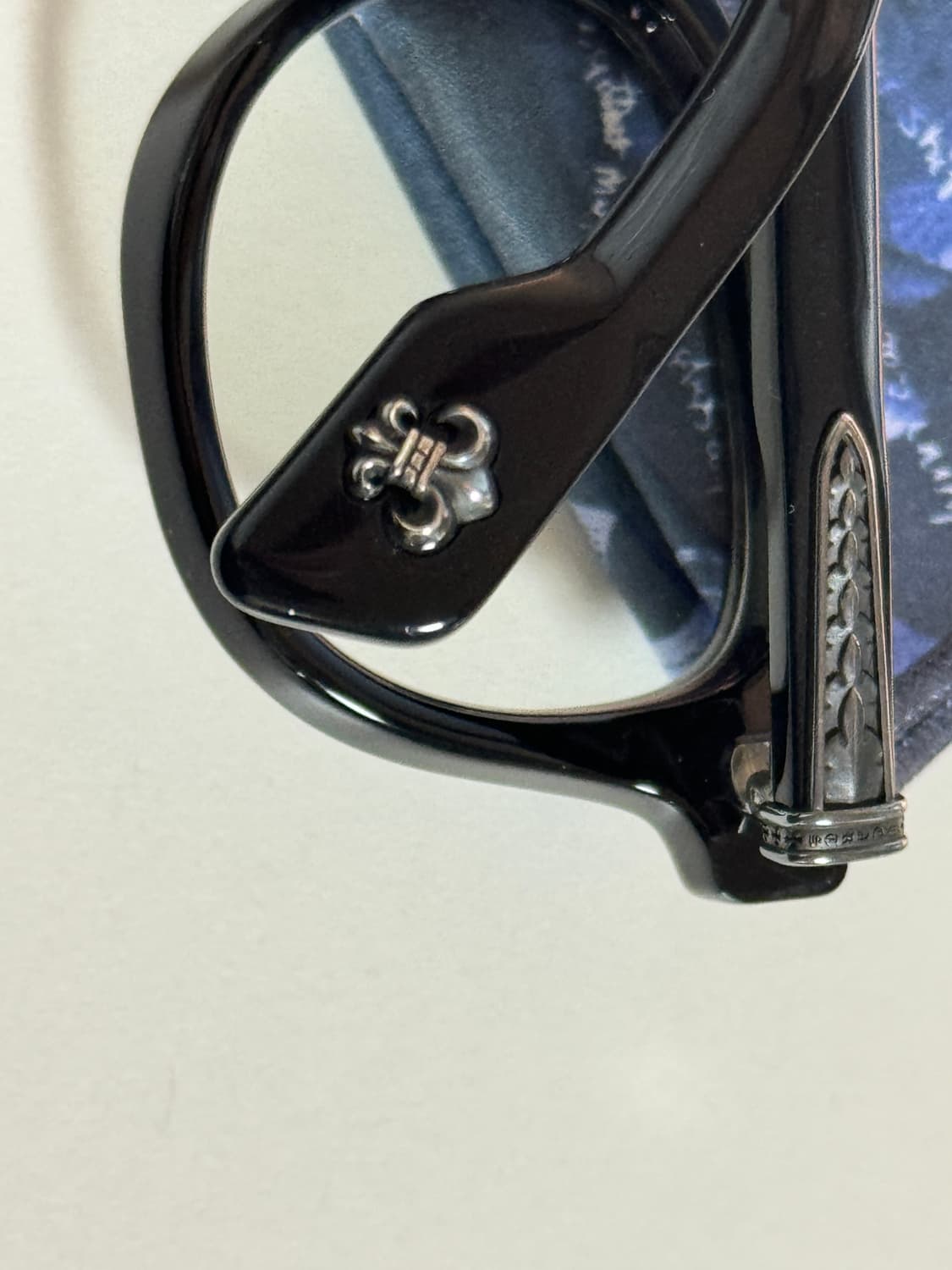 크롬하츠 처프처프 블랙 실버 안경테 상품이미지5