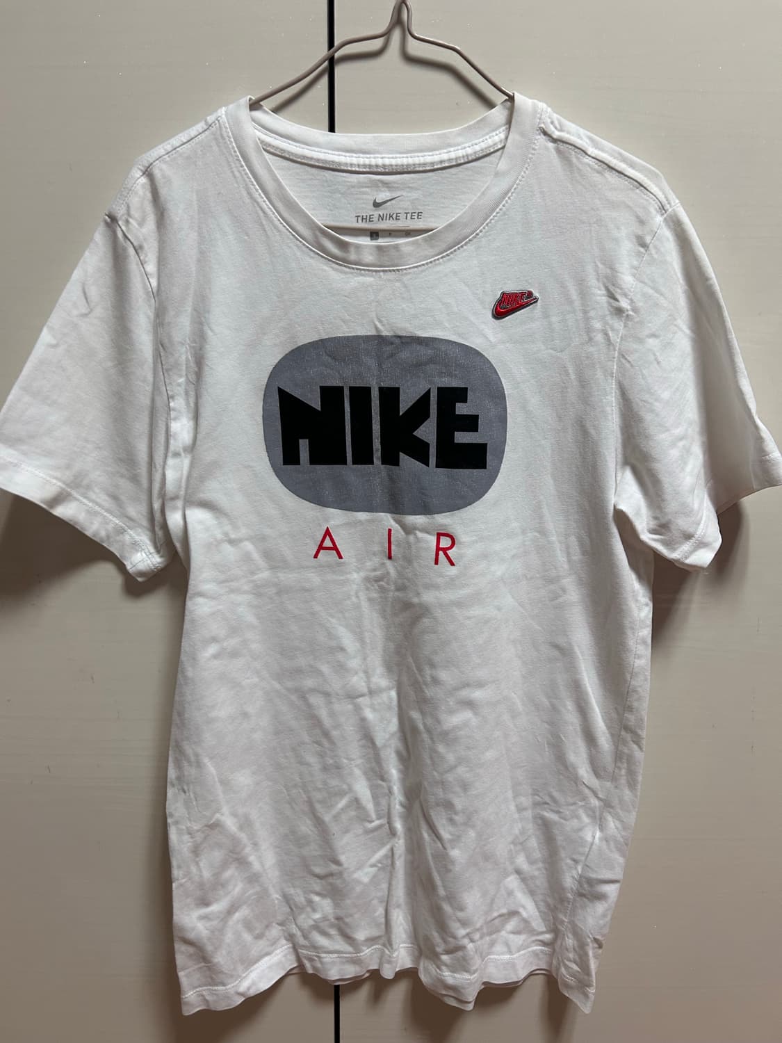 나이키 에어 반팔 티셔츠 S 흰색 상품이미지1