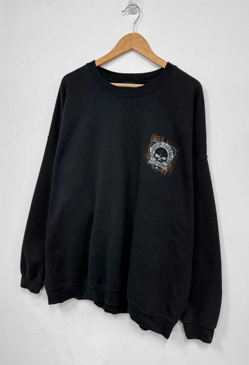 Harley Davidson Skull Sweatshirt 상품이미지3
