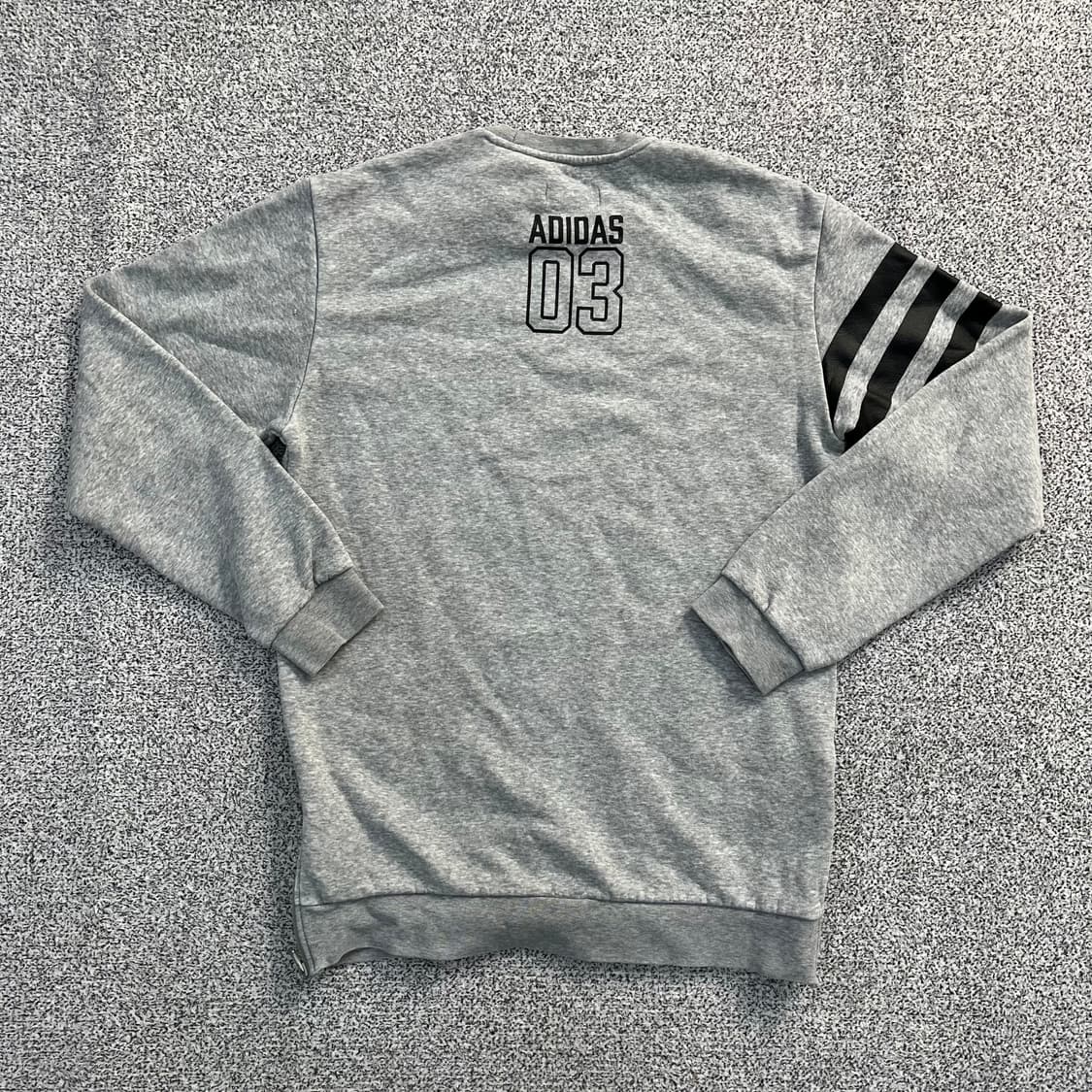 90 아디다스 빅로고 긴팔 맨투맨 0320M 상품이미지5