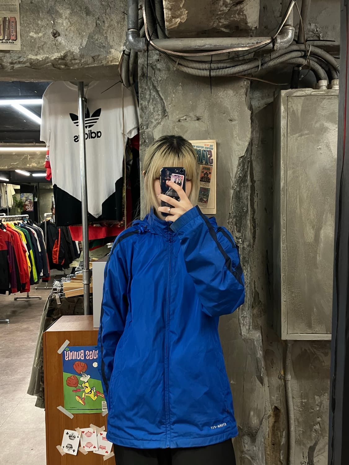 나이키 바람막이 블루 L  #csz1335 상품이미지2