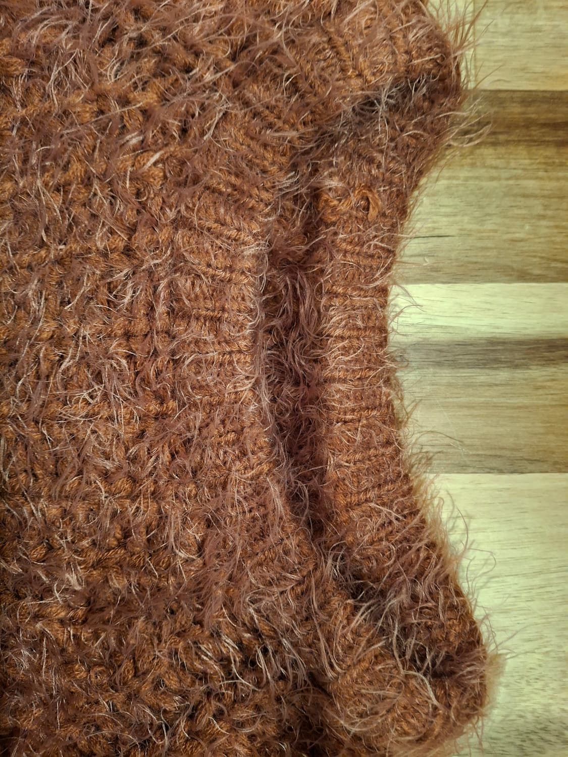 (마지막특가) 브릭 퍼 니트 스웨터 상품이미지3