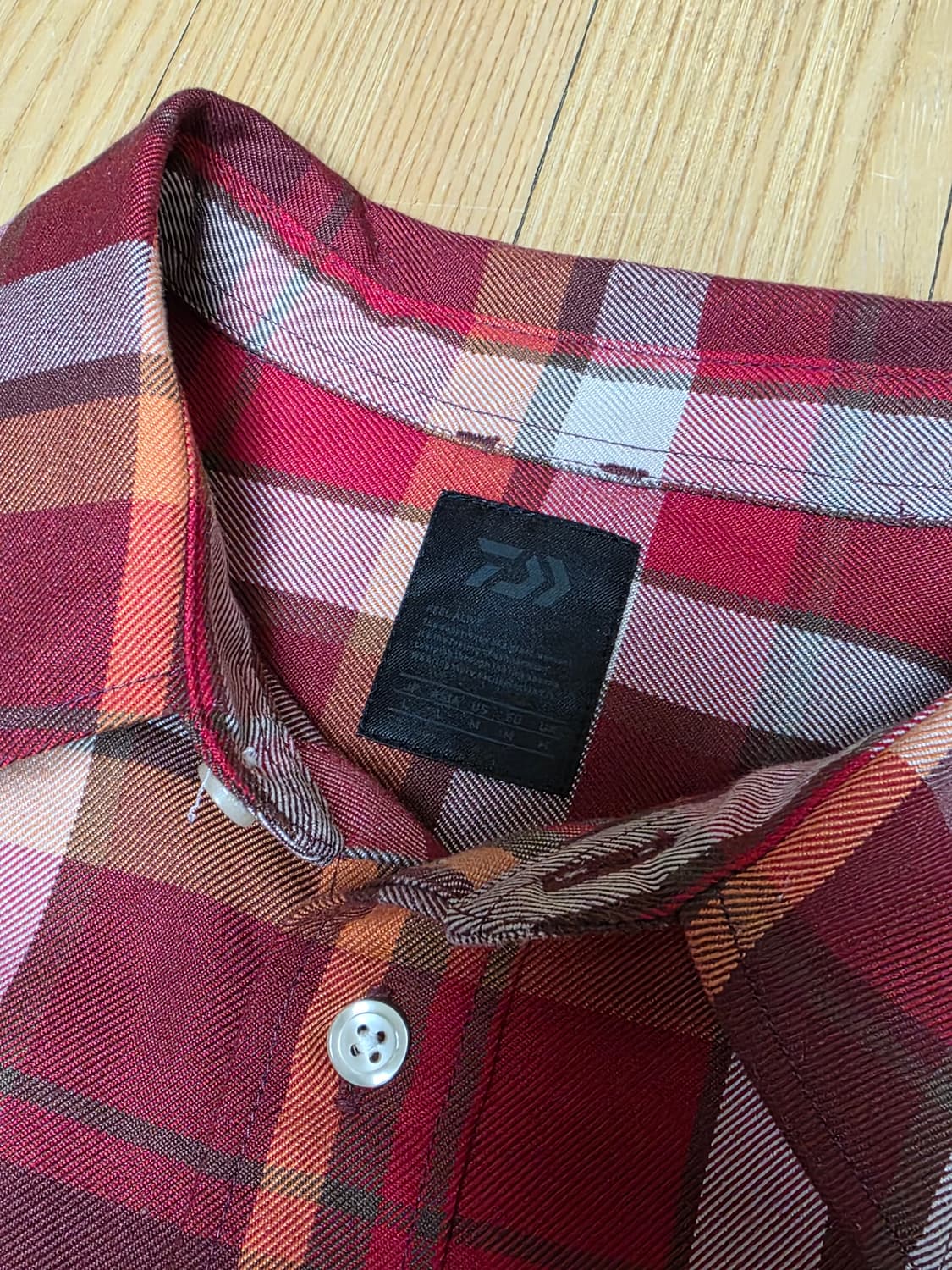 다이와피어39 테크 워크 셔츠 플란넬 플레이드 L 사이즈 상품이미지3