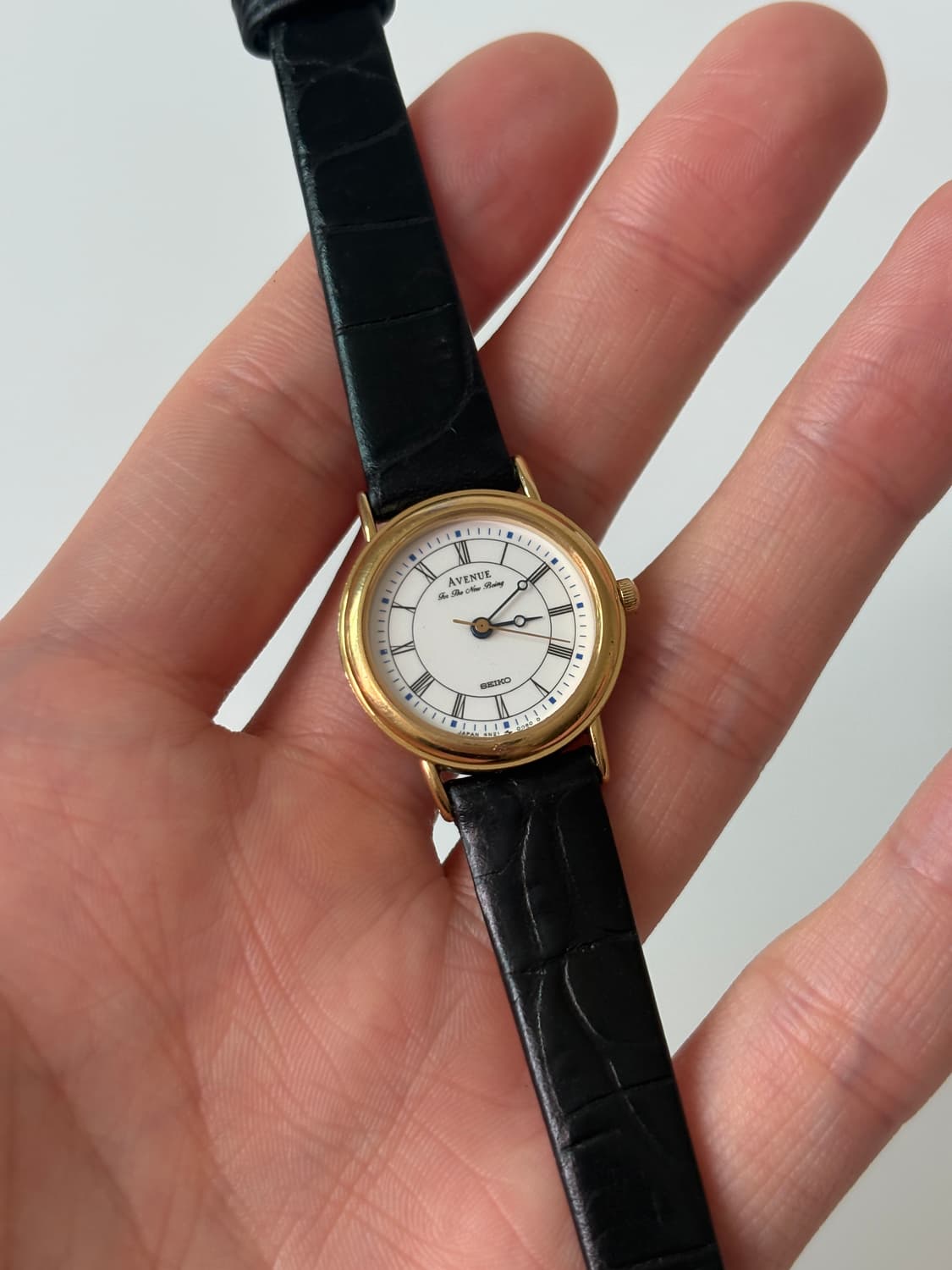 1980s Avenue Roman Gold Ladies Quartz 상품이미지1