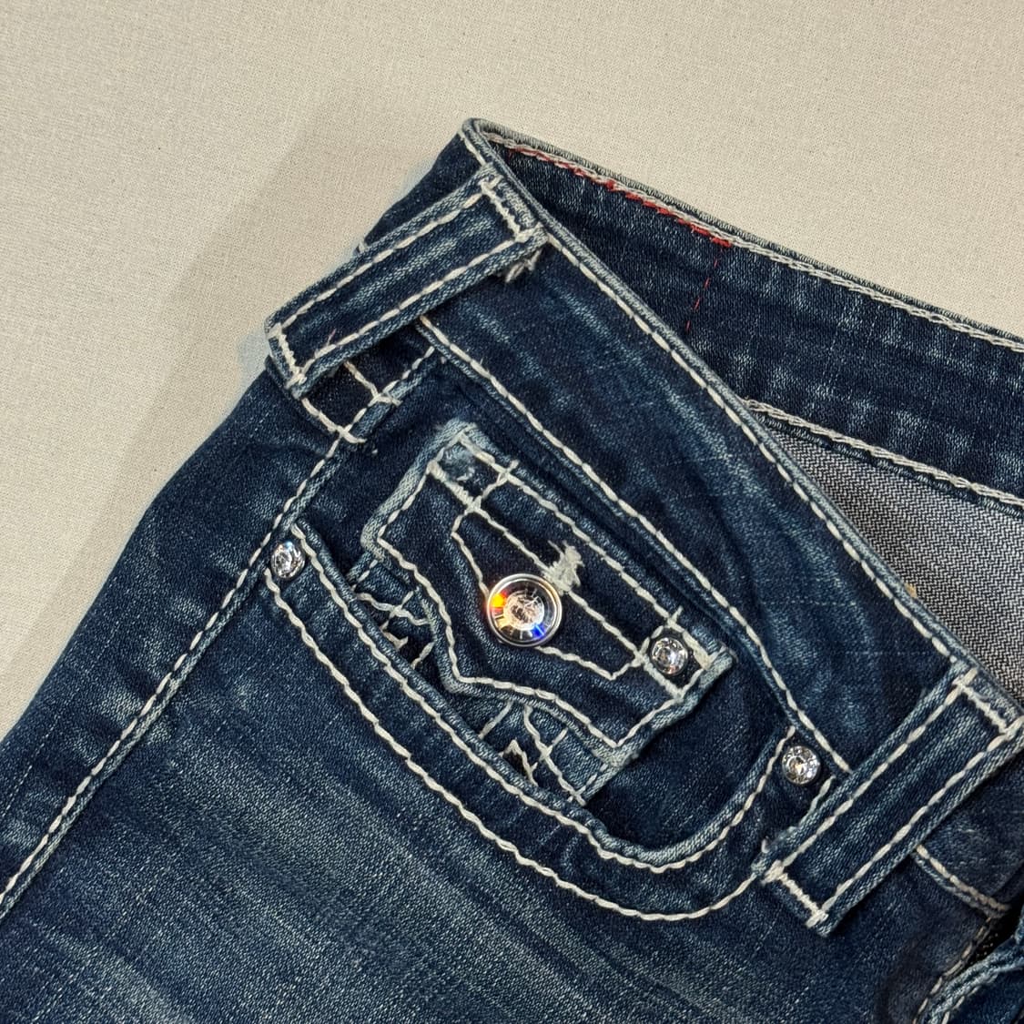 30inch) 트루릴리전 로우라이즈 부츠컷 데님 청바지 상품이미지6