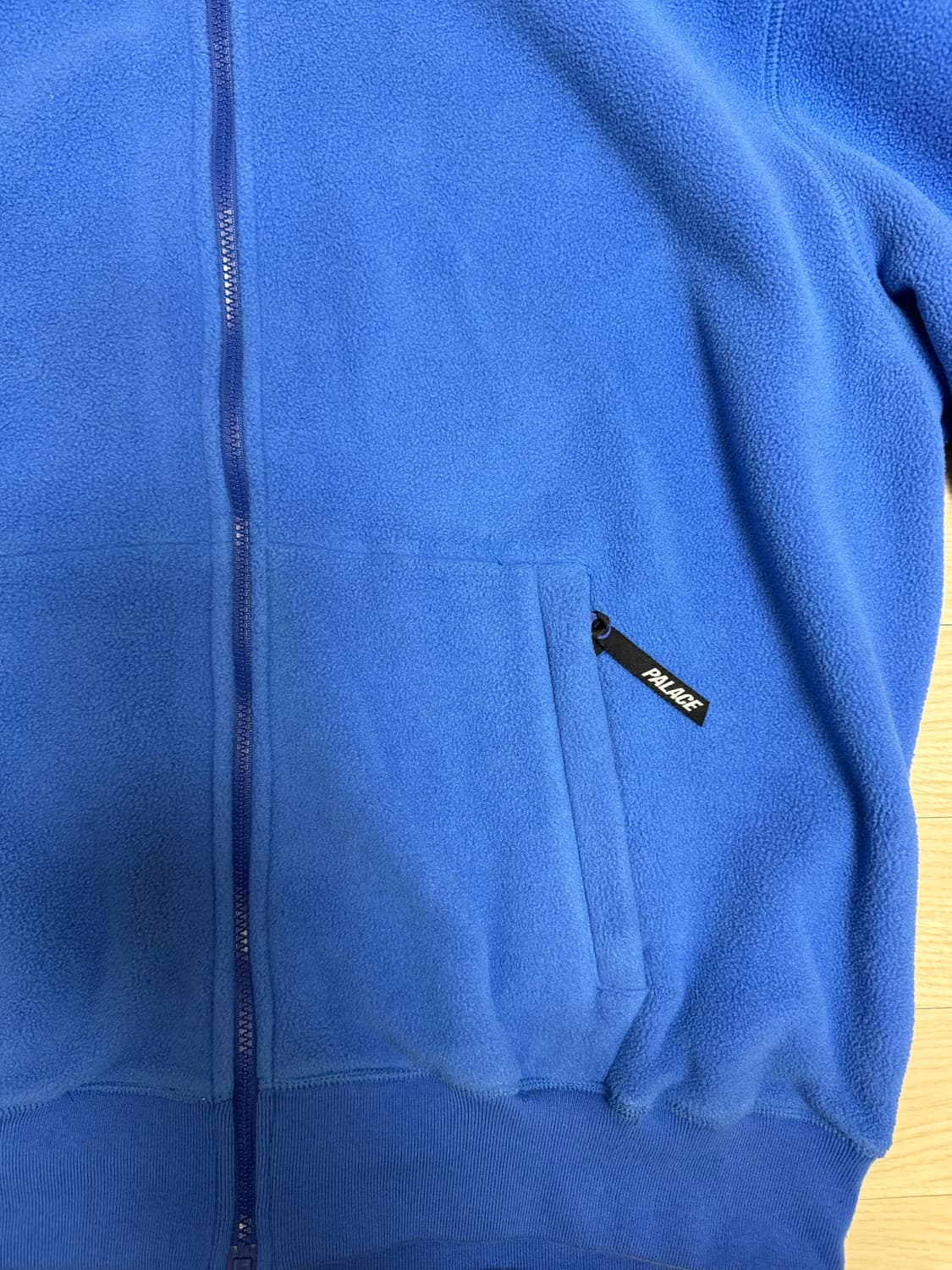 Palace 폴라텍 후드집업 블루 XXL 상품이미지4