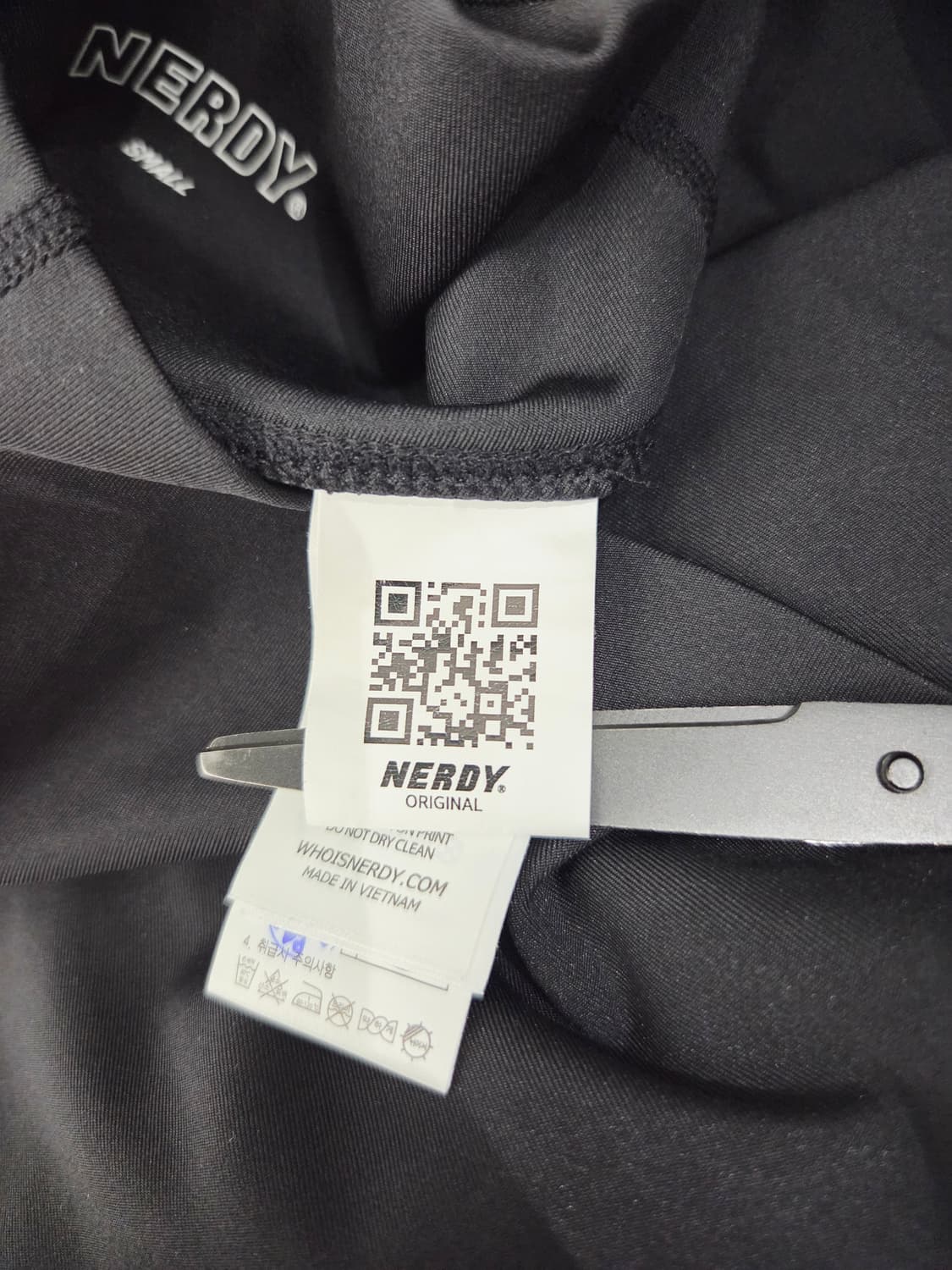 널디 NERDY 블랙 트레이닝 레깅스_S 상품이미지8