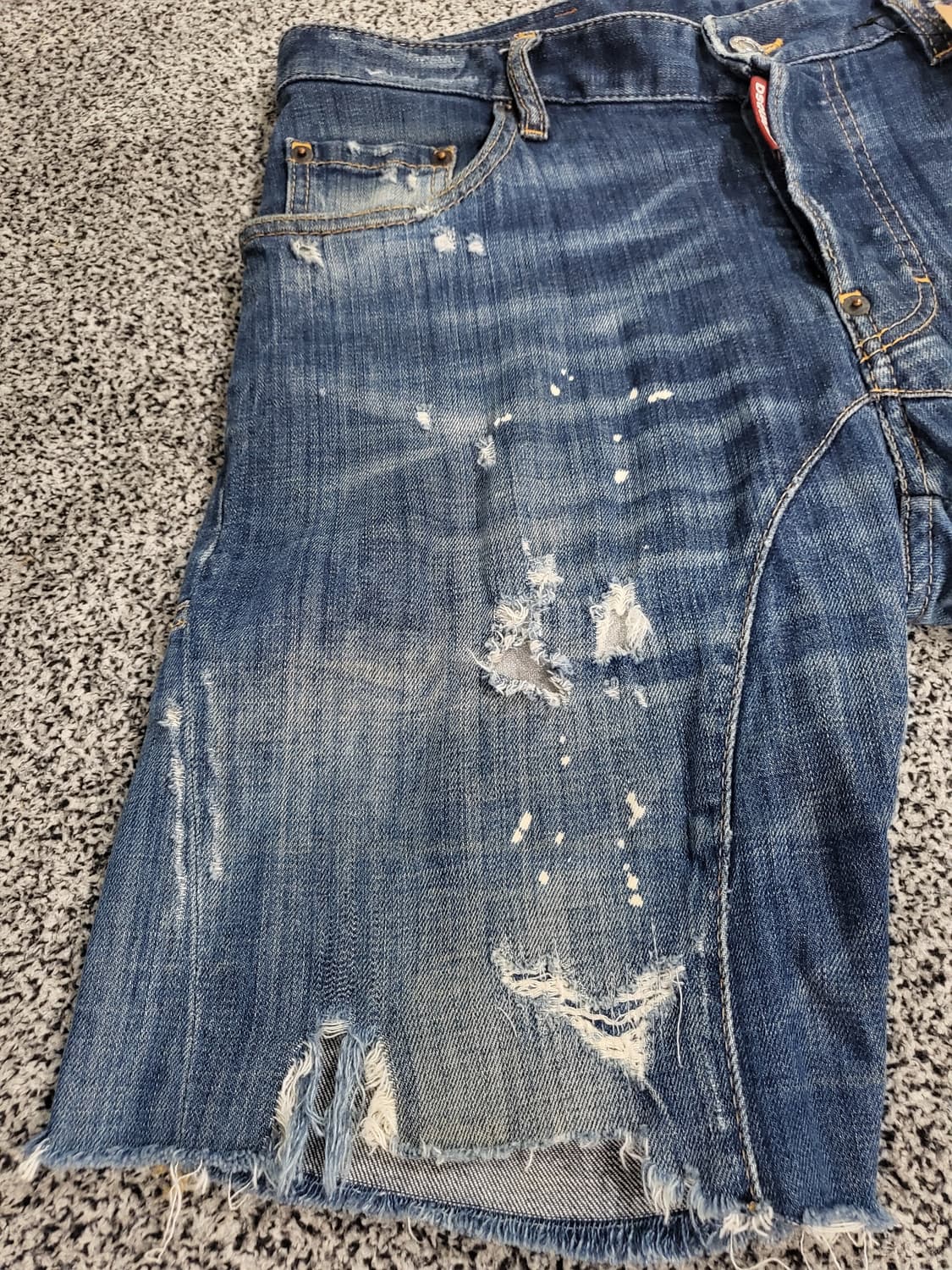 디스퀘어드 투(DSQUARED2) 데님 반바지 상품이미지2