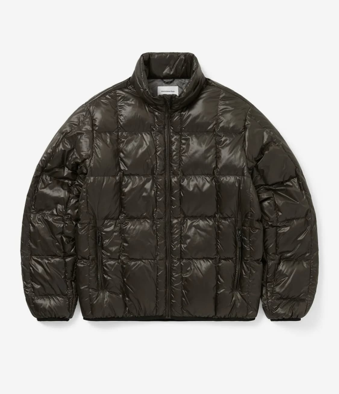 디스이즈네버댓 Light Down Jacket Brown Black 상품이미지1