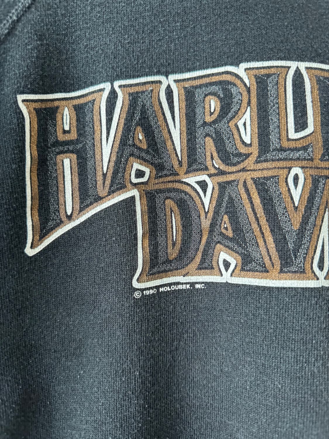 90s Harley Davidson Crewneck Tee  상품이미지4