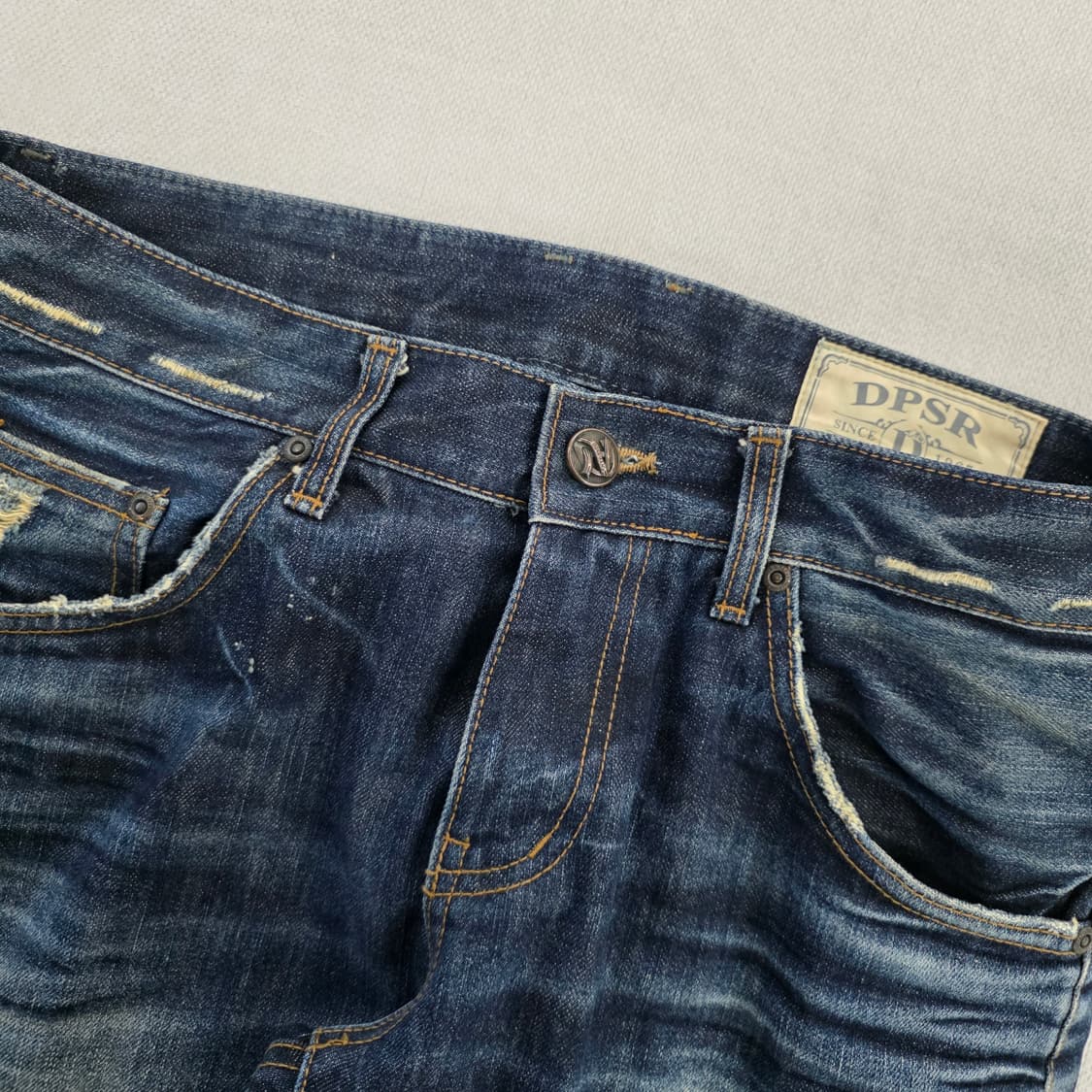 [M] DPSR 빈티지 워싱 데님 팬츠 0127J 상품이미지2