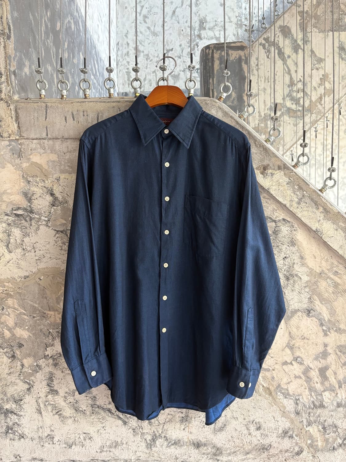 A.A.R DURBAN Yohji Yamamoto Blue Shirt 상품이미지1