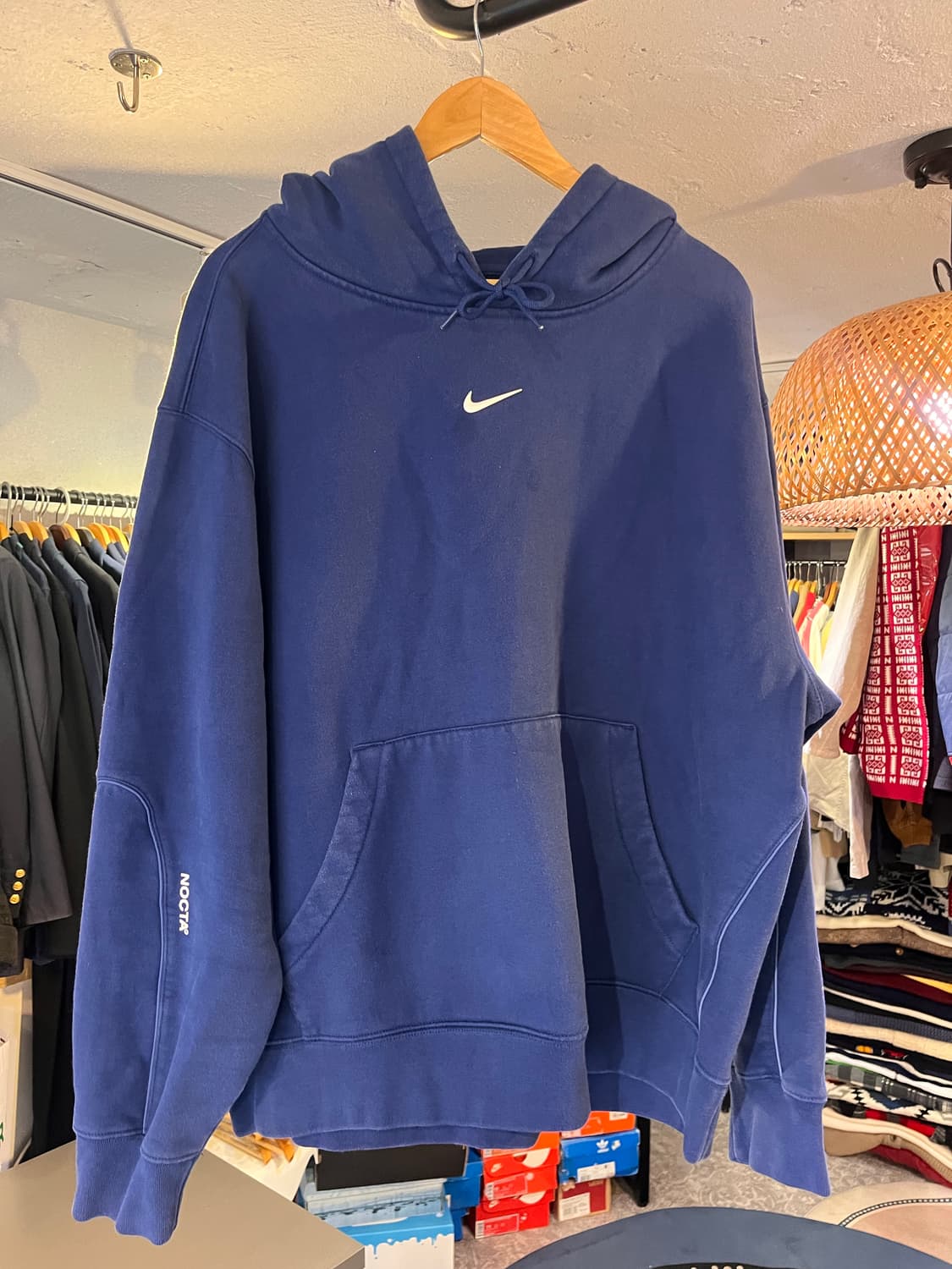 나이키 x 드레이크 녹타 카디널 스탁 에센셜 후드 상품이미지1