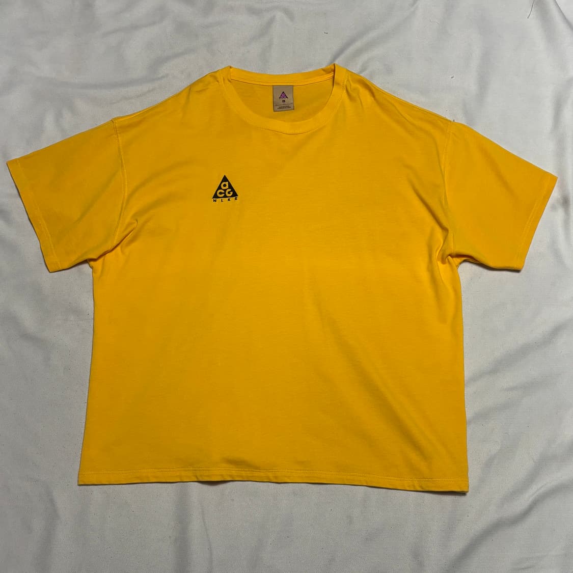 XL 나이키 ACG 옐로우 반팔티 상품이미지2