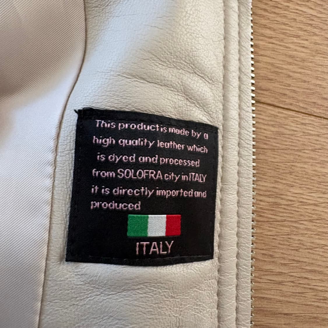 아르덴미즈 여성 양가죽 자켓 아이보리 55 상품이미지7