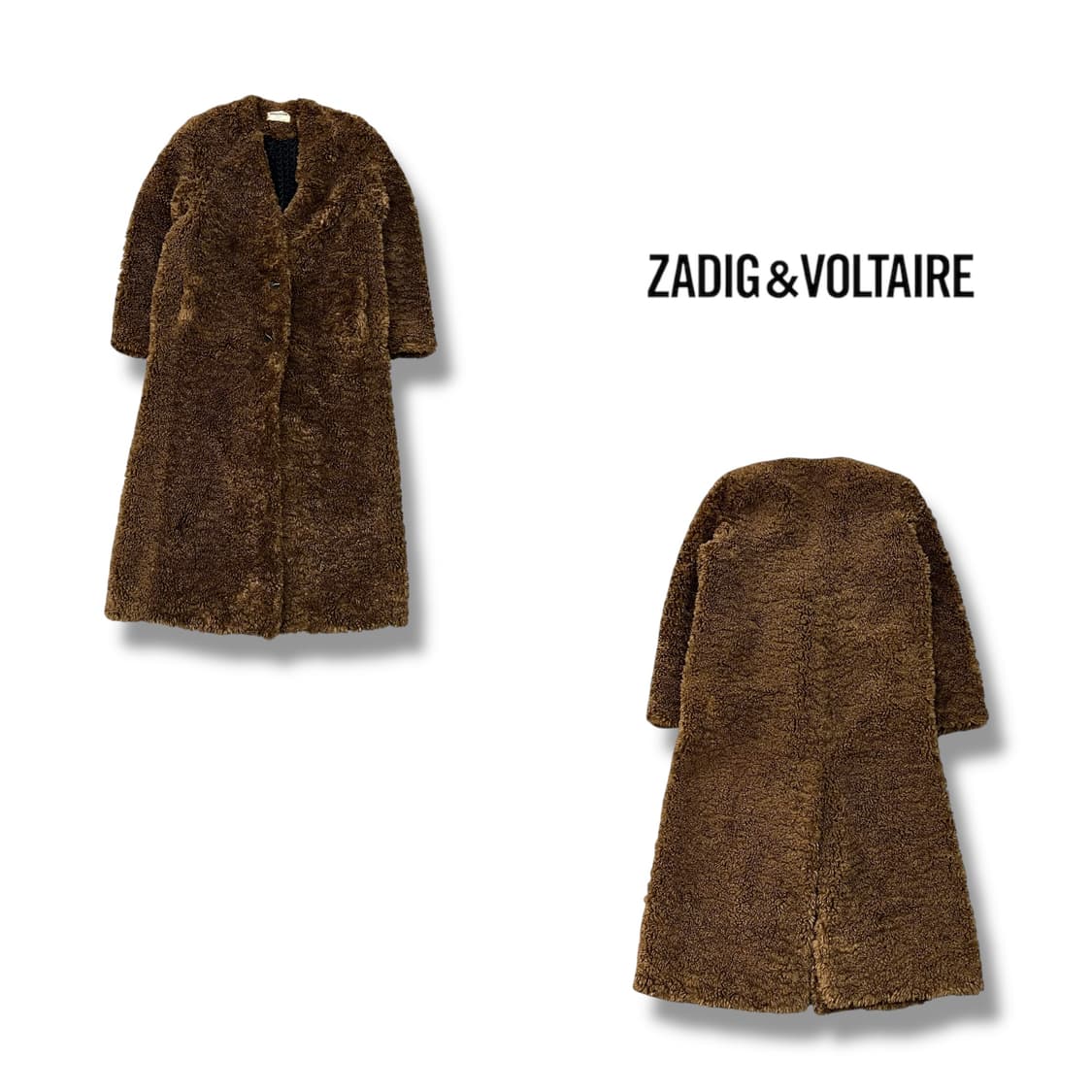  쟈딕앤볼테르 테디 퍼 코트 y13896 상품이미지1