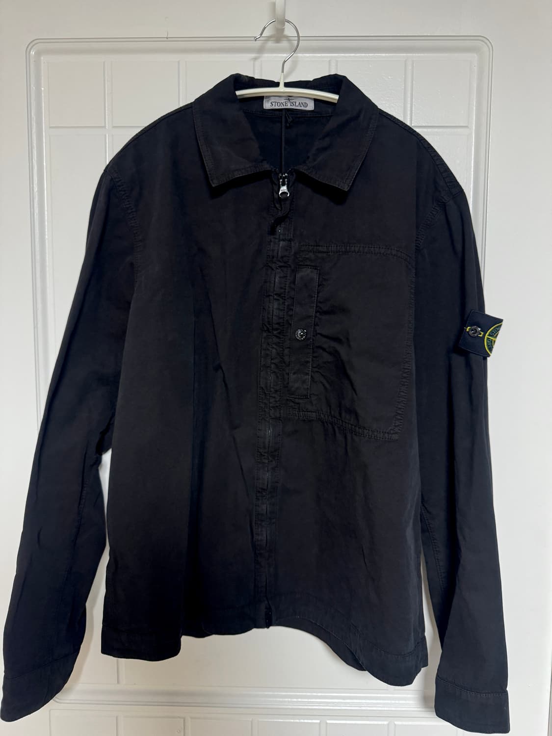 스톤아일랜드 오버셔츠 25ss 블랙 상품이미지1