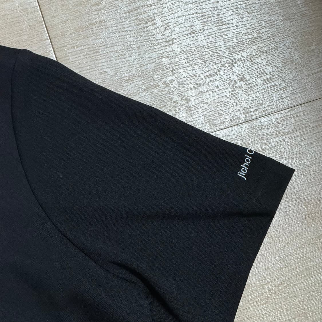 지초이 23-004 Short Sleeve Zip Hoodie 상품이미지3