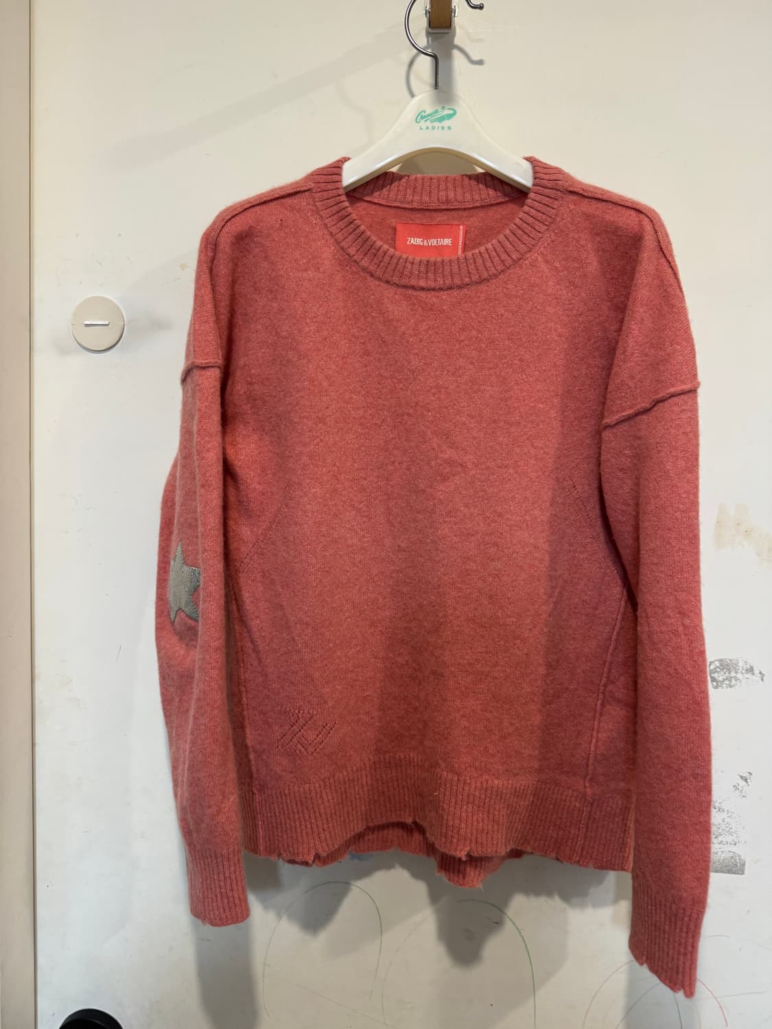 쟈딕앤볼테르 cici c patch 캐시미어100 니트 상품이미지1