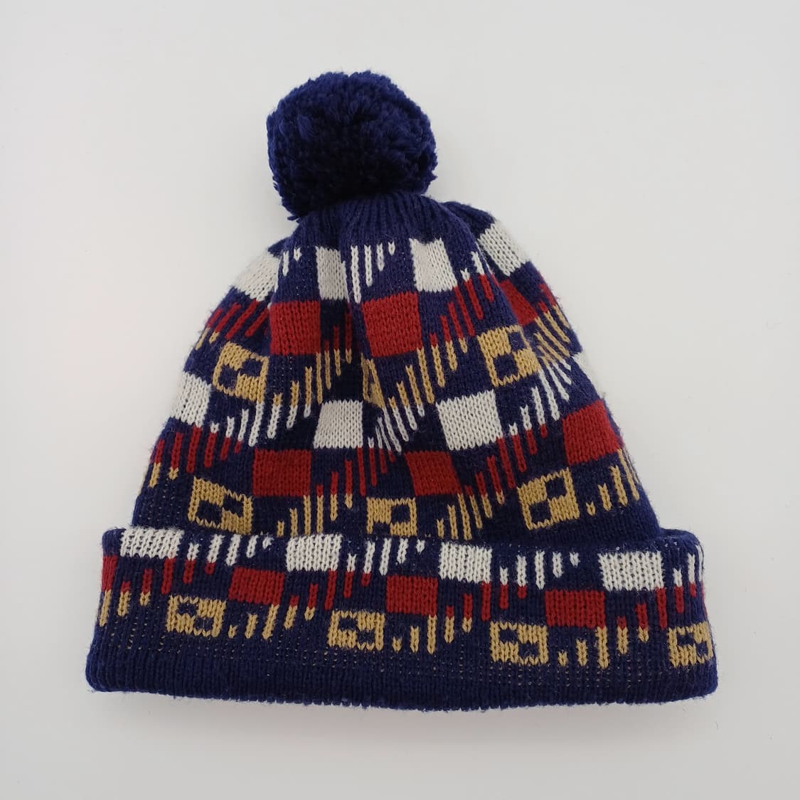 일본 빈티지 니트 비니 방울 모자 [BF10445-162-52] 상품이미지5