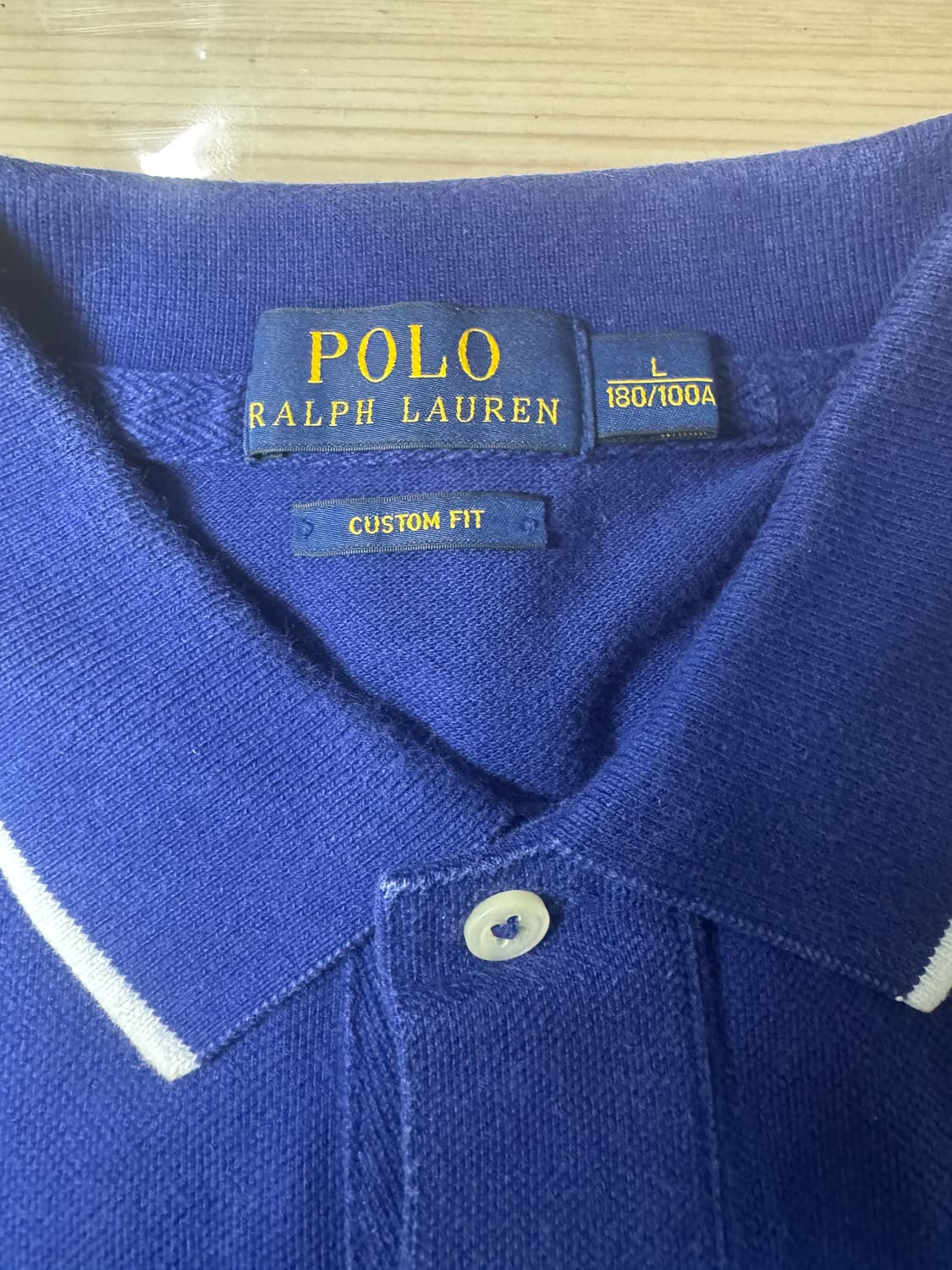 [100%정품]폴로 랄프로렌 윔블던 셔츠 네이비 L 180 상품이미지2