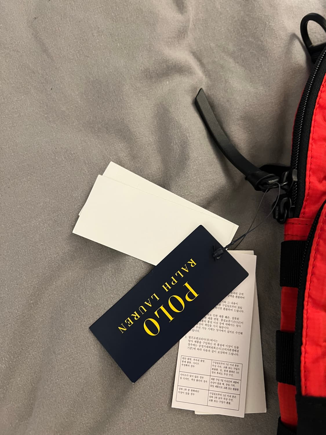 폴로 랄프로렌 1992 P윙 크로스백 새제품 상품이미지3