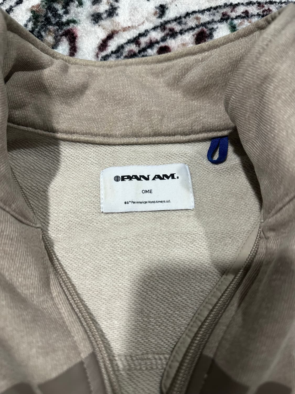 PANAM 팬암 하프집업 티셔츠 상품이미지2