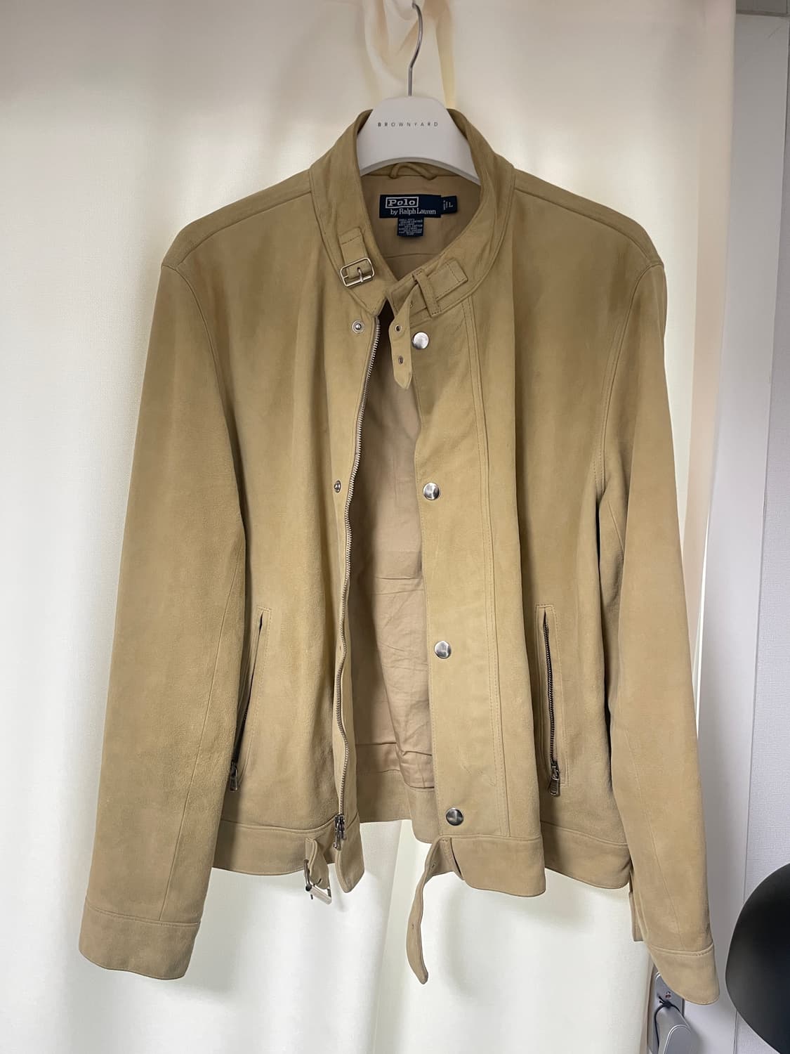 [폴로랄프로렌] 스웨이드 자켓 L 상품이미지1