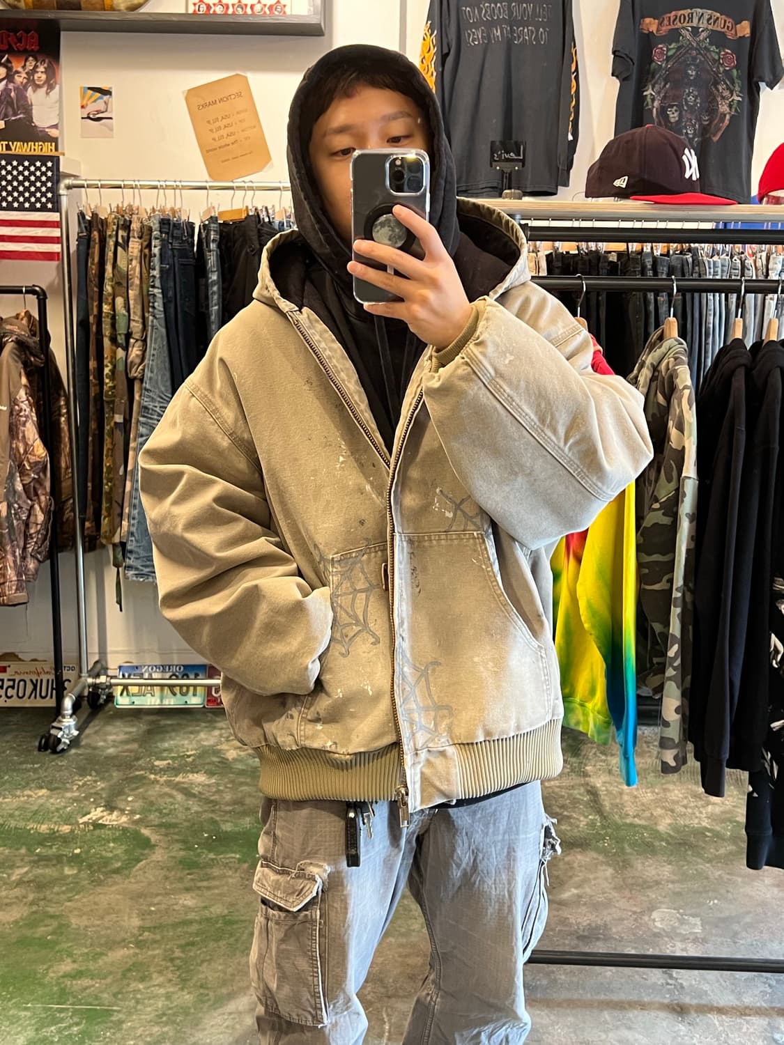 90s FIT 칼하트 J130 MUS 빈티지 칼하트 덕 액티브 자켓 상품이미지10