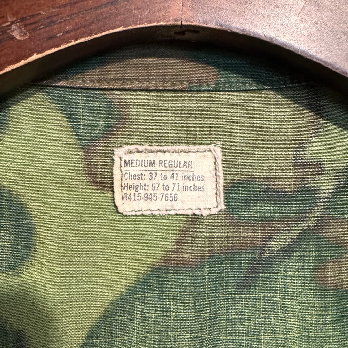 60s 미군 ERDL 정글퍼티그 자켓 M/R  상품이미지5