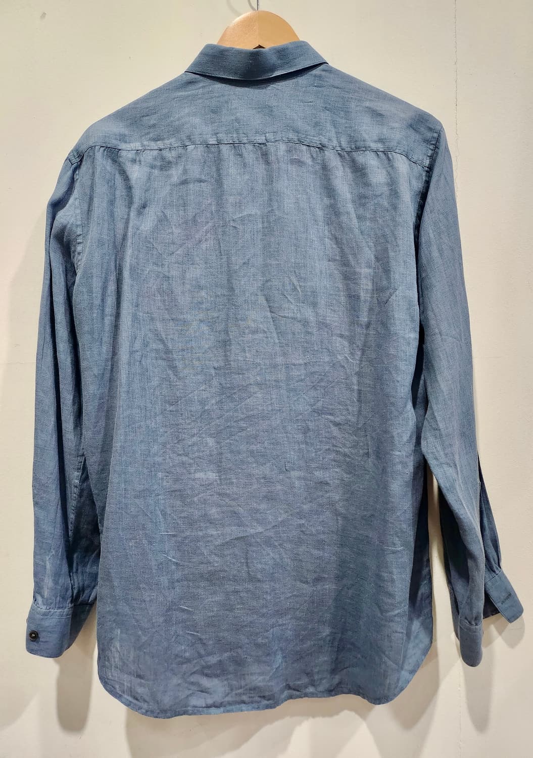 띠어리 셔츠 M 사이즈 블루 상품이미지2