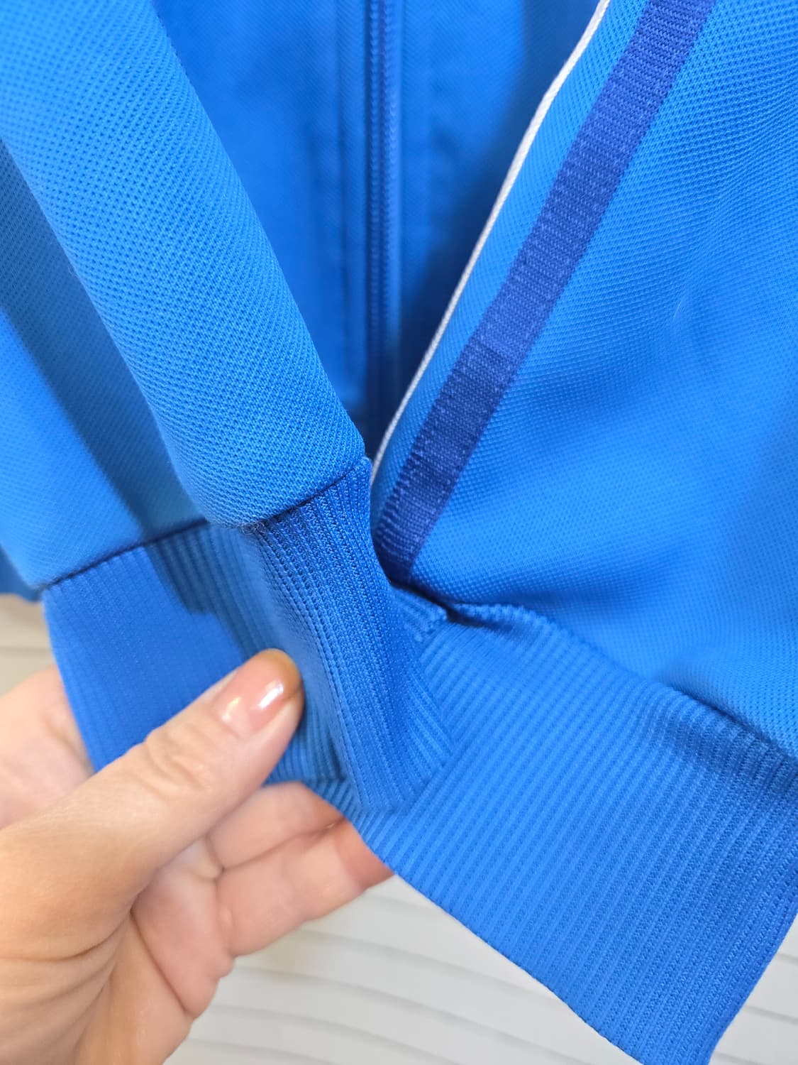 아아디다스 파이어버드 블루 트랙탑 상품이미지3