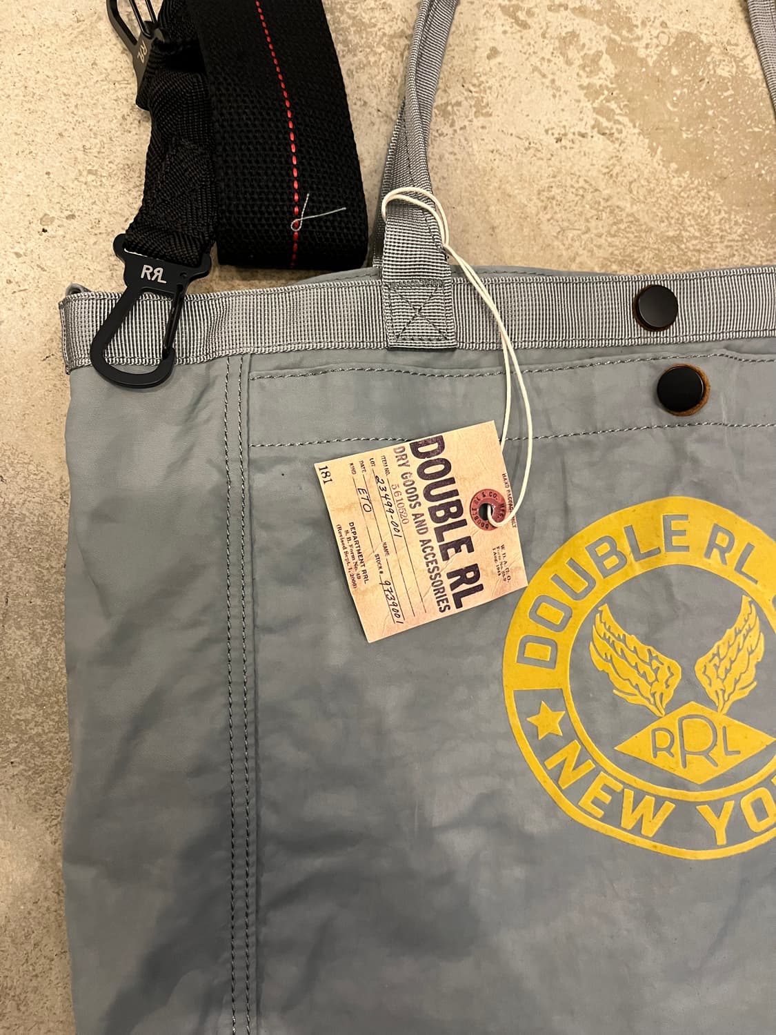 빈티지 RRL 나일론 백 상품이미지3