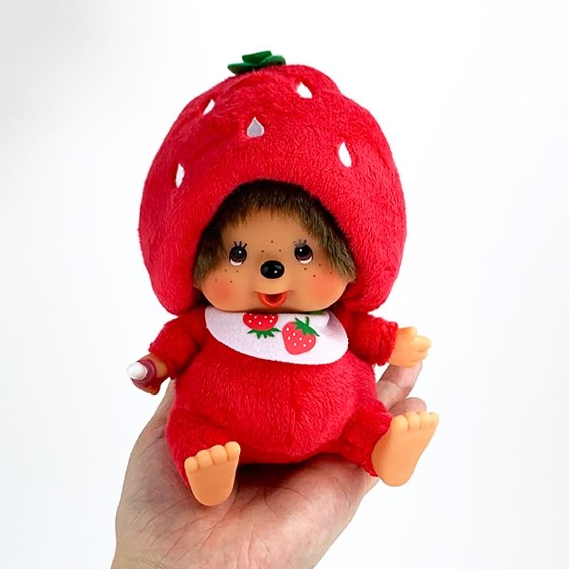  일본 2018년 2세대 딸기 몬치치 봉제인형 상품이미지1