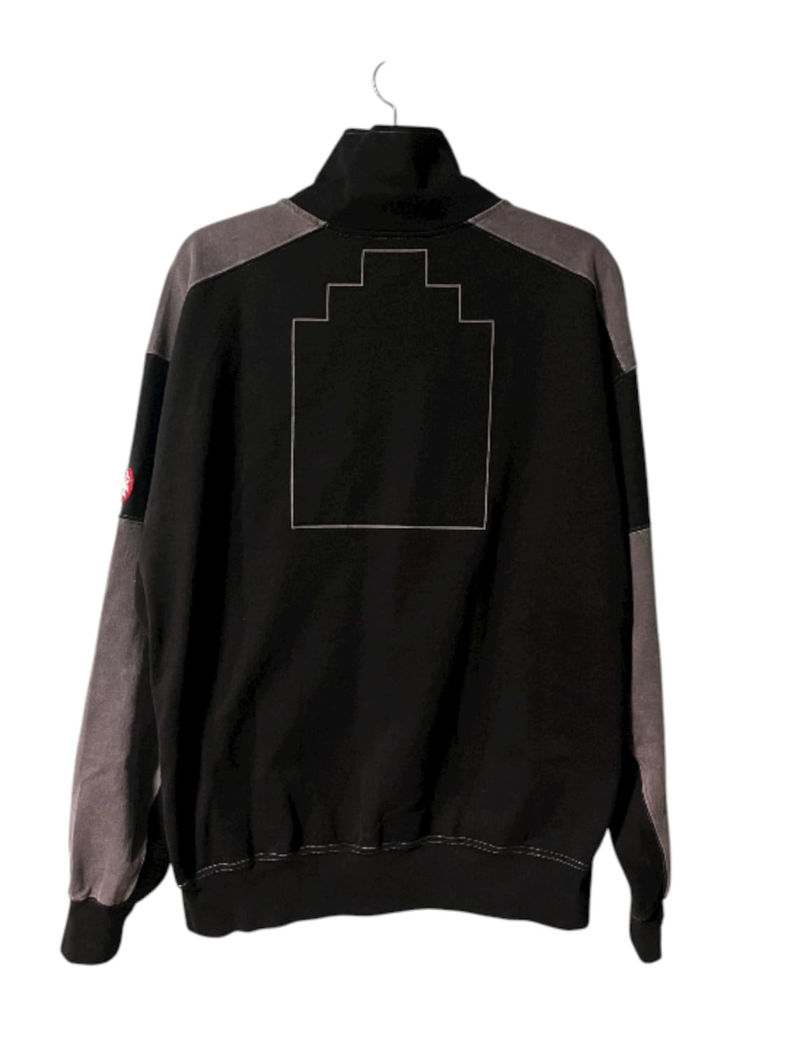 [XL] 카브엠트 오버다이 패널 집업자켓 블랙 상품이미지3